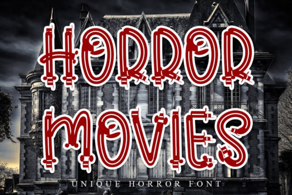 Horror Movies Font - Featured Image