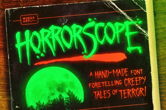 Horror Scope Font - Featured Image