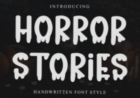 Horror Stories Font - Featured Image