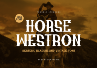 Horse Westron Font - Featured Image