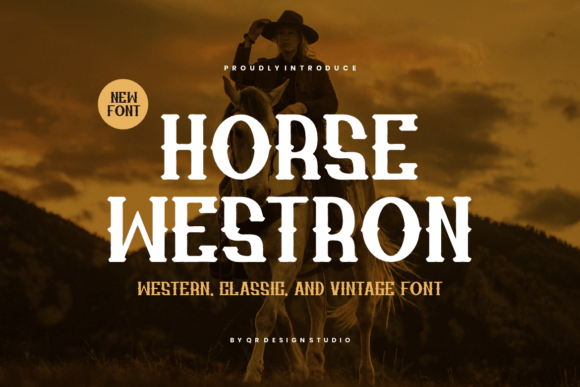 Horse Westron Font - Featured Image