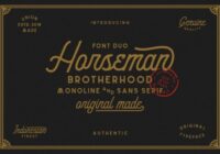 Horseman Font - Featured Image