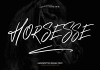 Horsesse Font - Featured Image