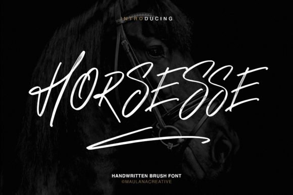 Horsesse Font - Featured Image