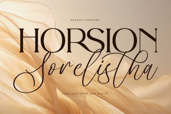Horsion Sorelistha Font - Featured Image