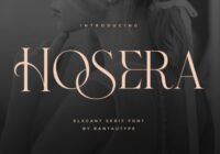 Hosera Font - Featured Image