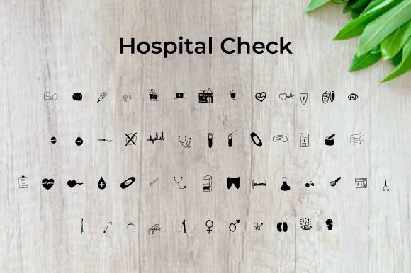 Hospital Check Font - Featured Image