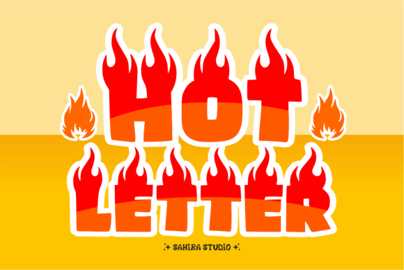 Hot Letter Font - Featured Image