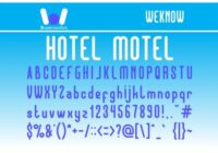 Hotel Motel Font - Featured Image