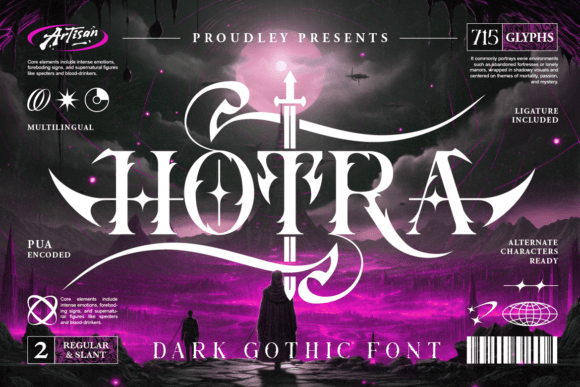 Hotra Font - Featured Image