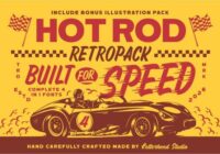 Hotrod Font - Featured Image