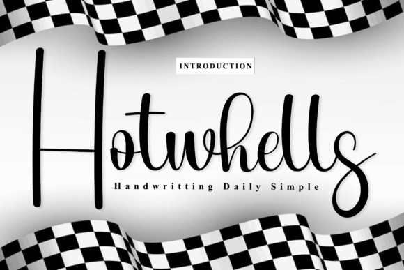 Hotwhells Font - Featured Image