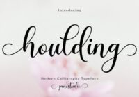 Houlding Font - Featured Image