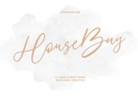 HouseBay Font - Featured Image