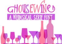 Housewine Font - Featured Image