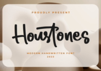 Houstones Font - Featured Image
