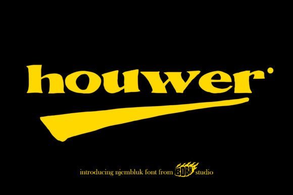 Houwer Font - Featured Image