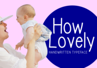 How Lovely Font - Featured Image
