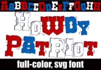 Howdy Patriot Font - Featured Image