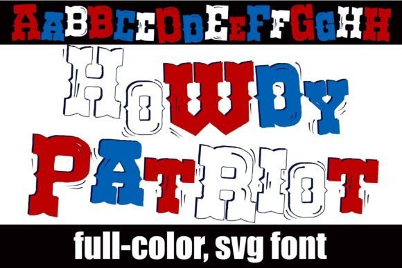 Howdy Patriot Font - Featured Image