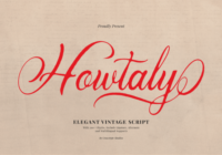 Howtaly Font - Featured Image