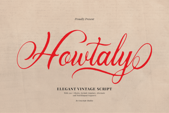 Howtaly Font - Featured Image