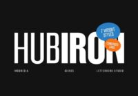 Hubiron Font - Featured Image