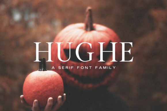 Hughe Family Font - Featured Image