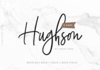 Hughson Family Font - Featured Image