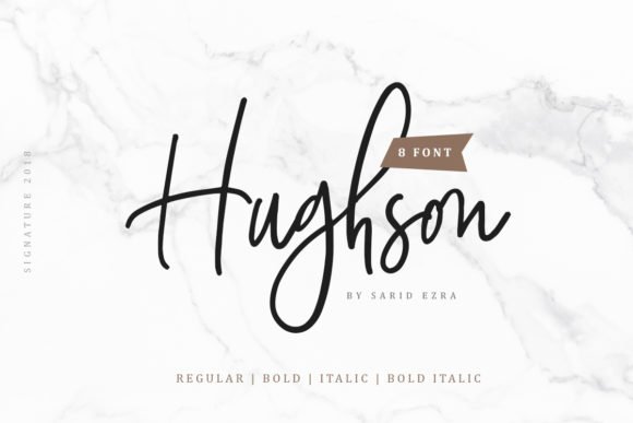 Hughson Family Font - Featured Image