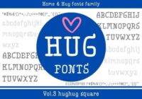 Hughug Square Font - Featured Image