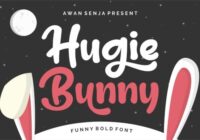 Hugie Bunny Font - Featured Image