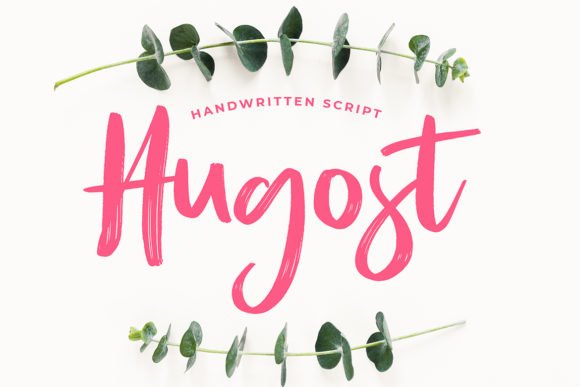 Hugost Font - Featured Image