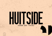 Huitside Font - Featured Image