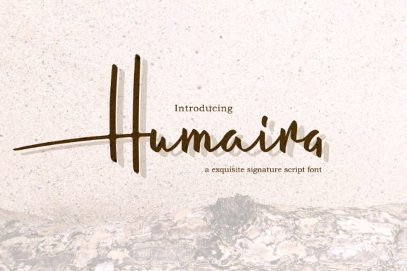 Humaira Script Font - Featured Image
