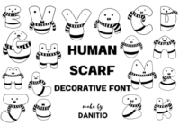 Human Scarf Font - Featured Image