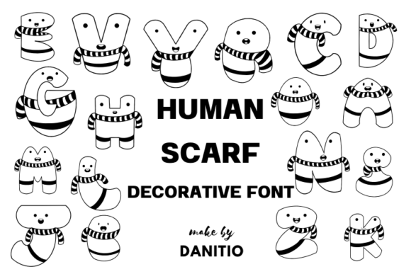 Human Scarf Font - Featured Image
