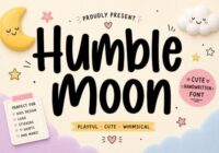 Humble Moon Font - Featured Image