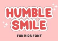 Humble Smile Font - Featured Image