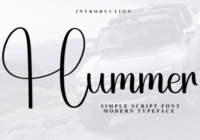 Hummer Font - Featured Image