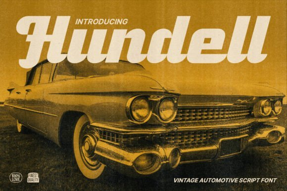 Hundell Font - Featured Image