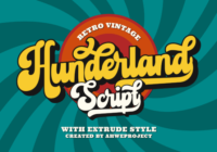 Hunderland Font - Featured Image
