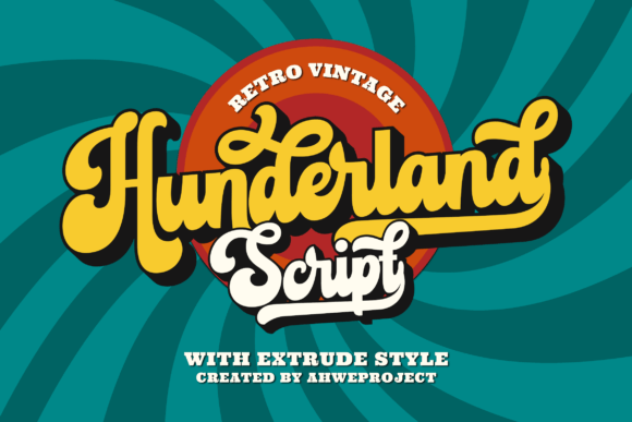 Hunderland Font - Featured Image