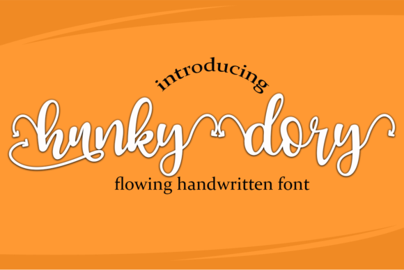 Hunky Dory Font - Featured Image