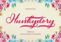 Hunkydory Font - Featured Image