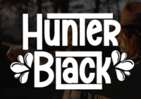 Hunter Black Font - Featured Image
