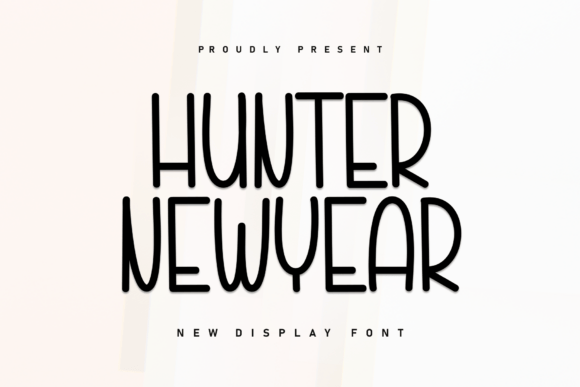 Hunter Newyear Font - Featured Image