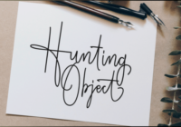 Hunting Object Font - Featured Image