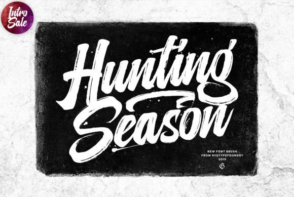 Hunting Season Font - Featured Image