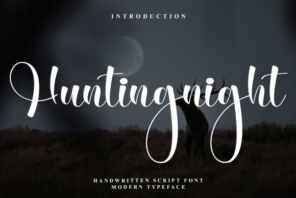 Huntingnight Font - Featured Image